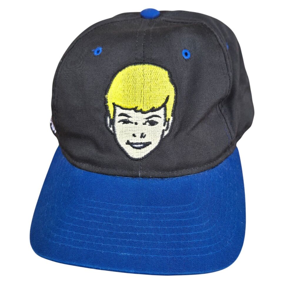 Vintage American Needle Blockhead Snapback Hat Cap Jonny Quest Hanna Barbera '93